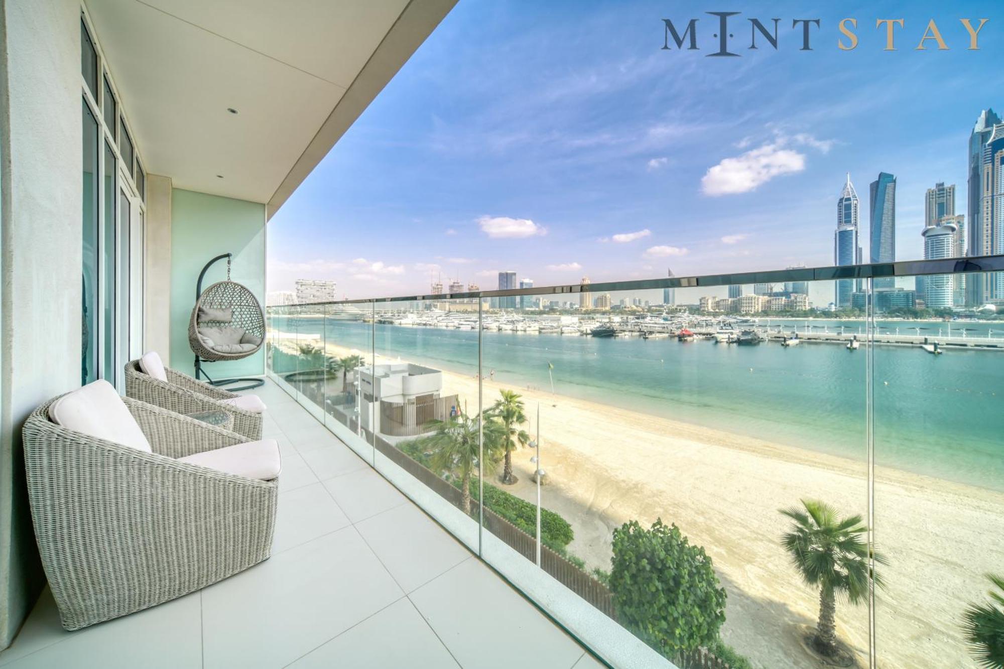 Sunrise Bay, Emaar Beachfront Dubai Harbour - Mint Stay Exteriör bild