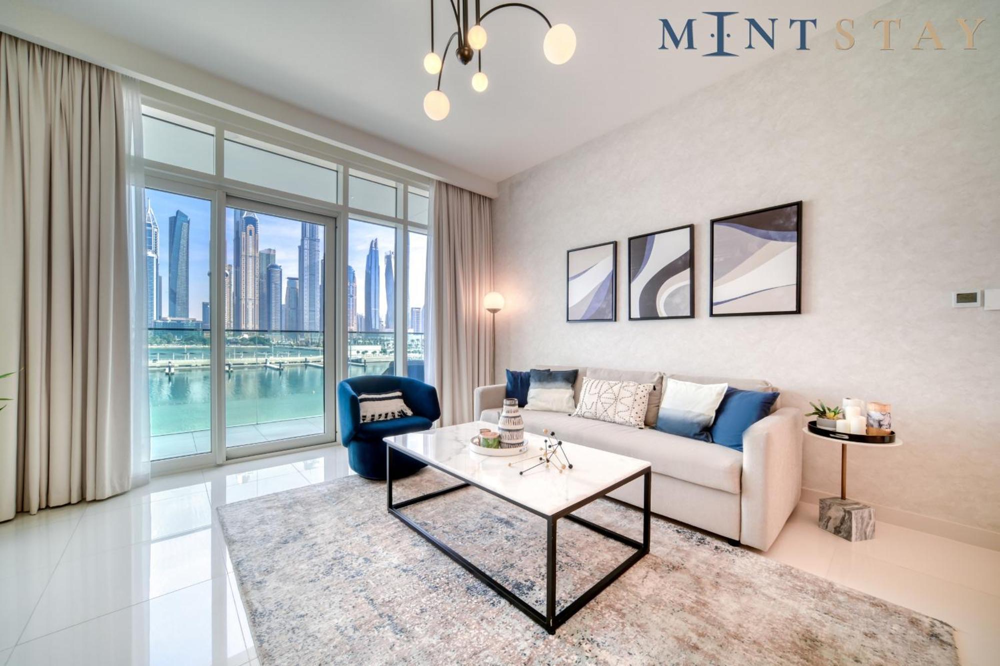 Sunrise Bay, Emaar Beachfront Dubai Harbour - Mint Stay Exteriör bild