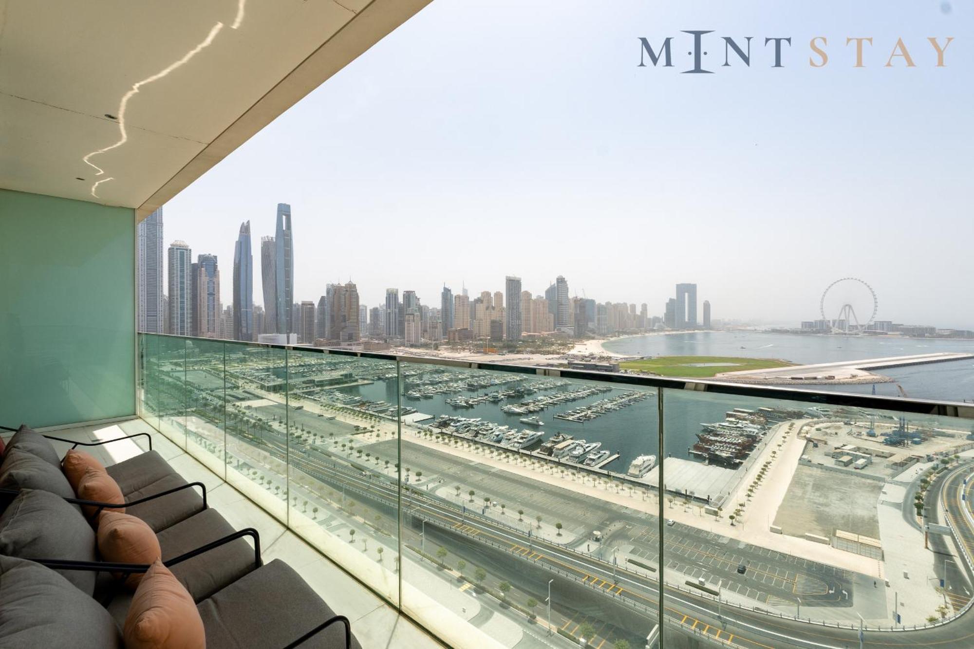 Sunrise Bay, Emaar Beachfront Dubai Harbour - Mint Stay Exteriör bild